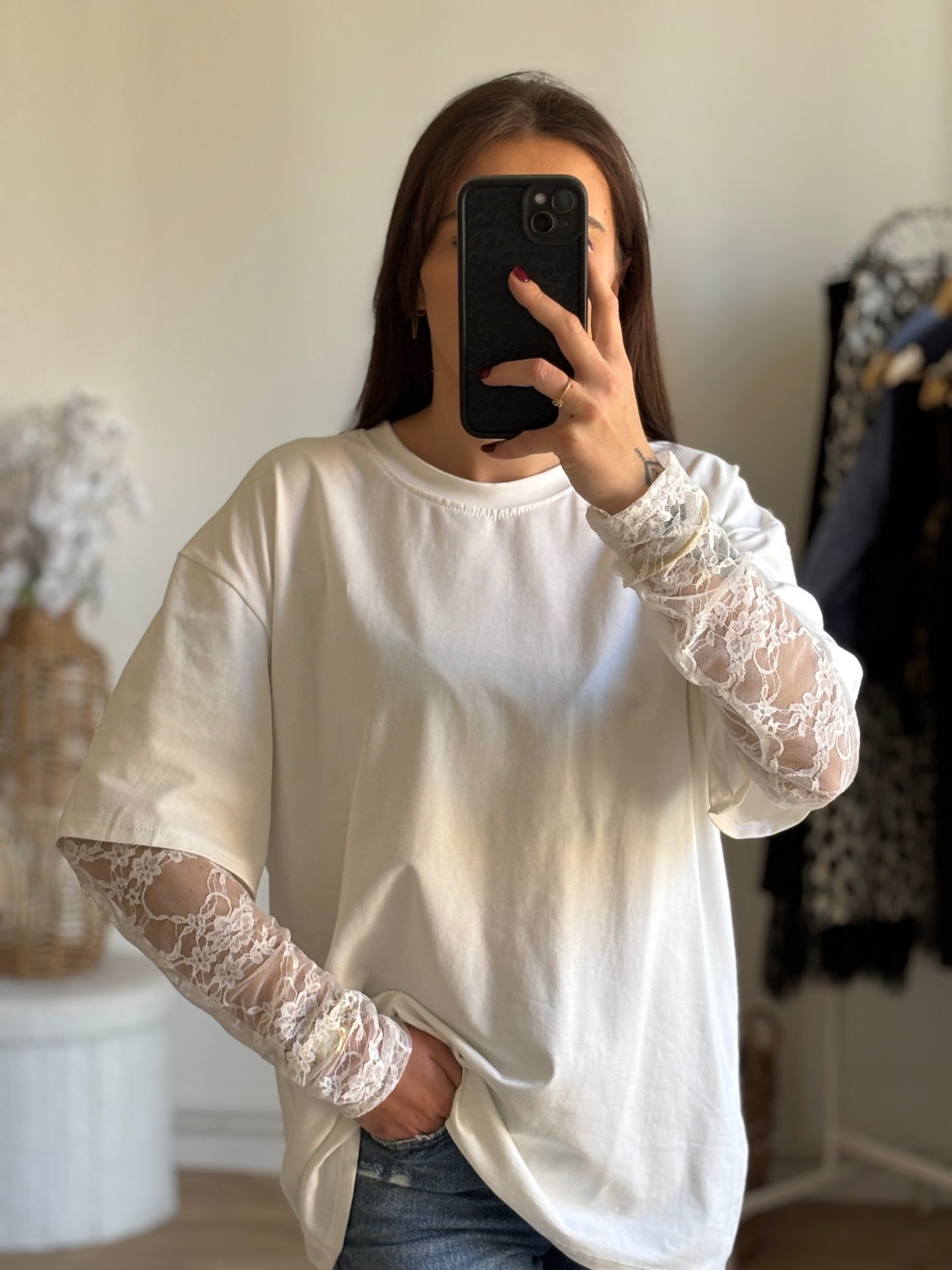 T-SHIRT VICTOIRE - BLANC