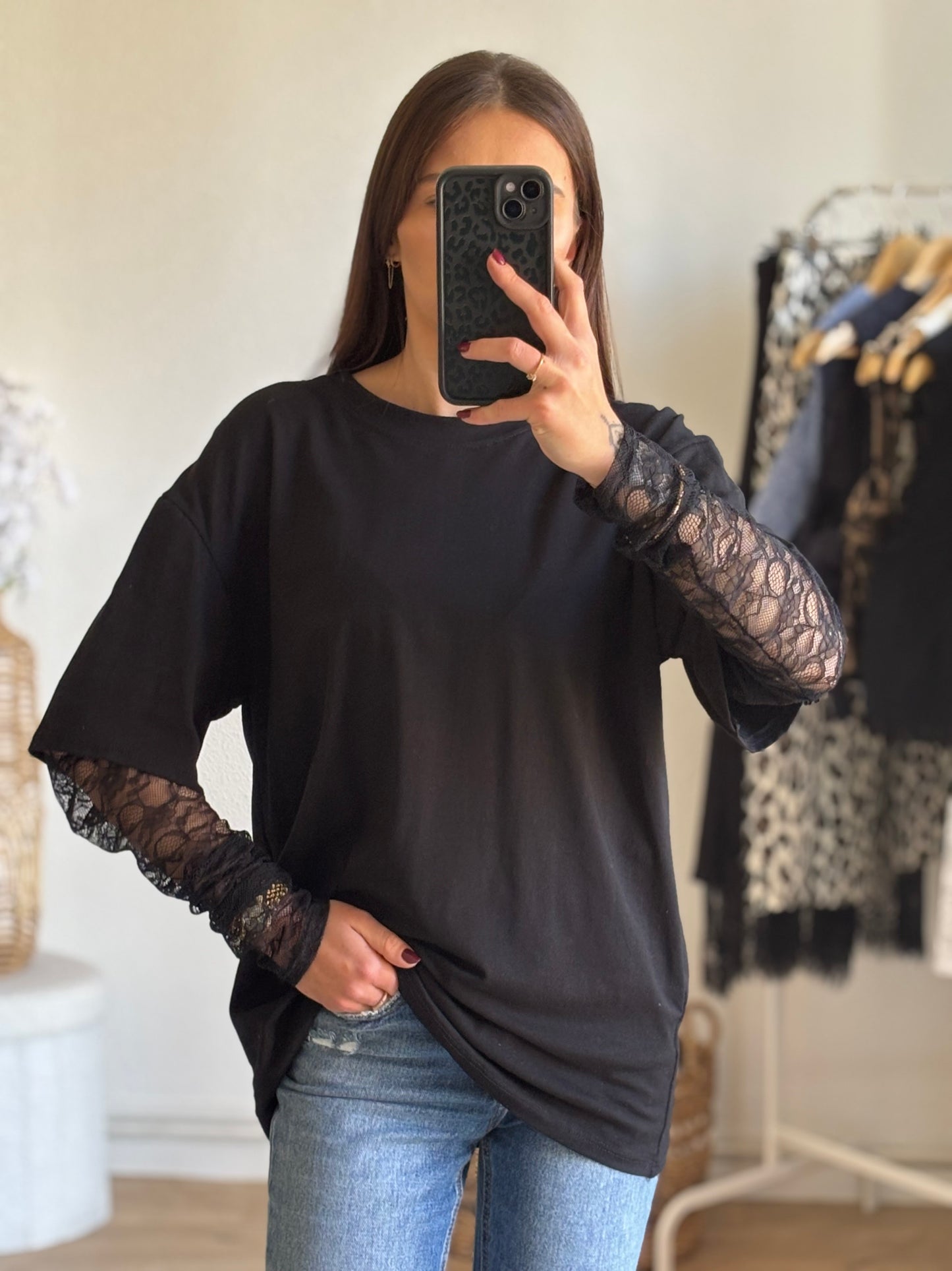 T-SHIRT VICTOIRE - NOIR