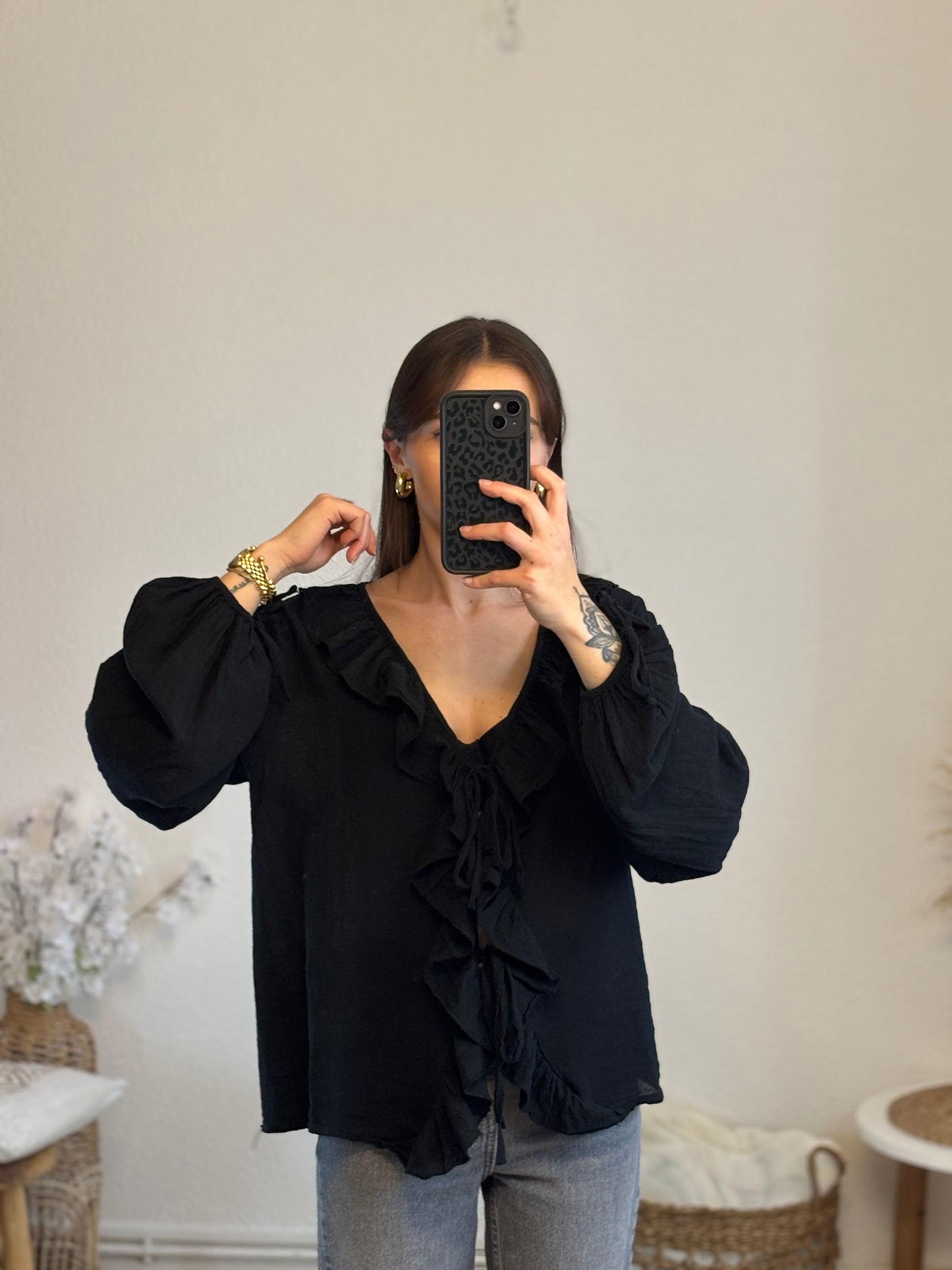 BLOUSE MANON - NOIRE