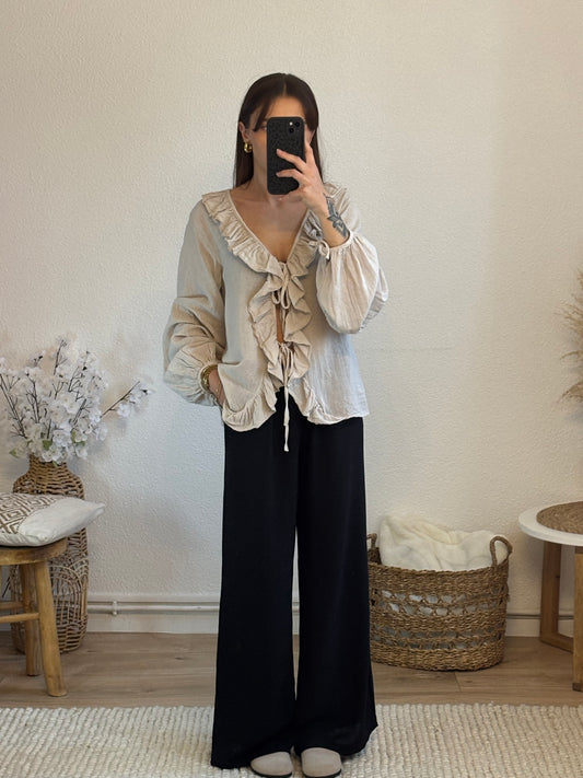 BLOUSE MANON - BEIGE