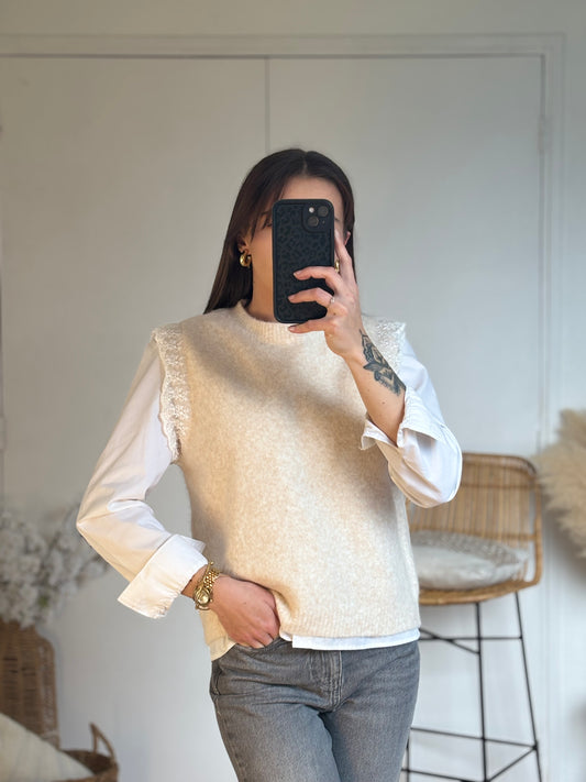 PULL SANS MANCHE KLARA