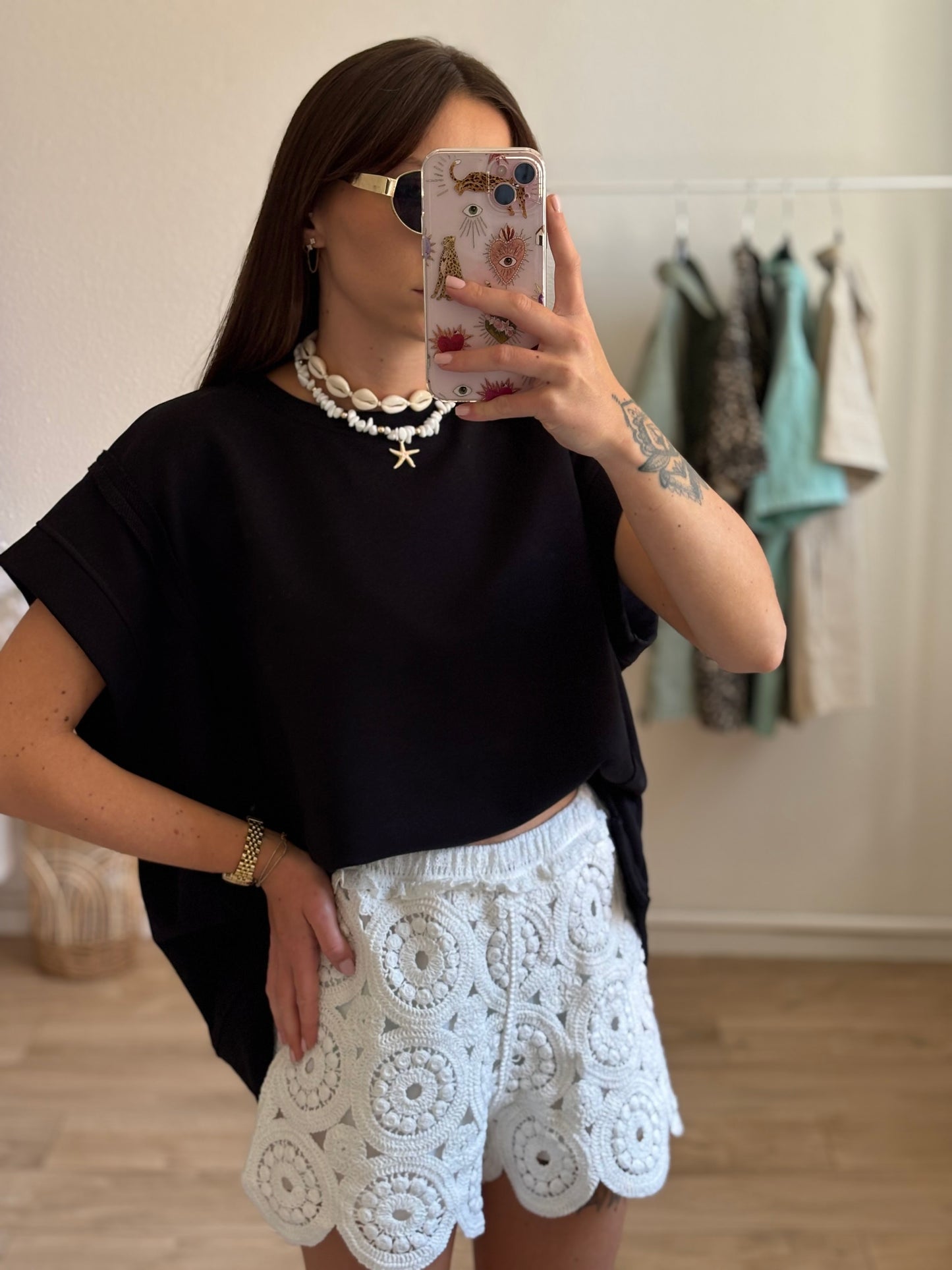 T-shirt ESMEE noir