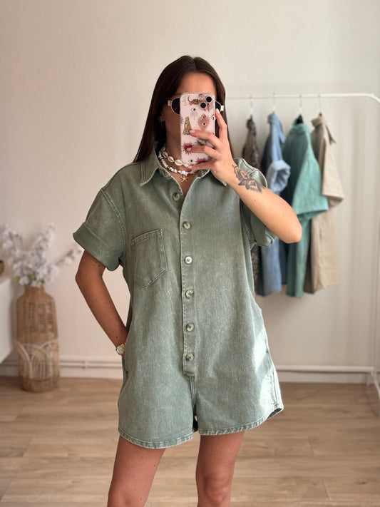 Combi-short LOLA kaki
