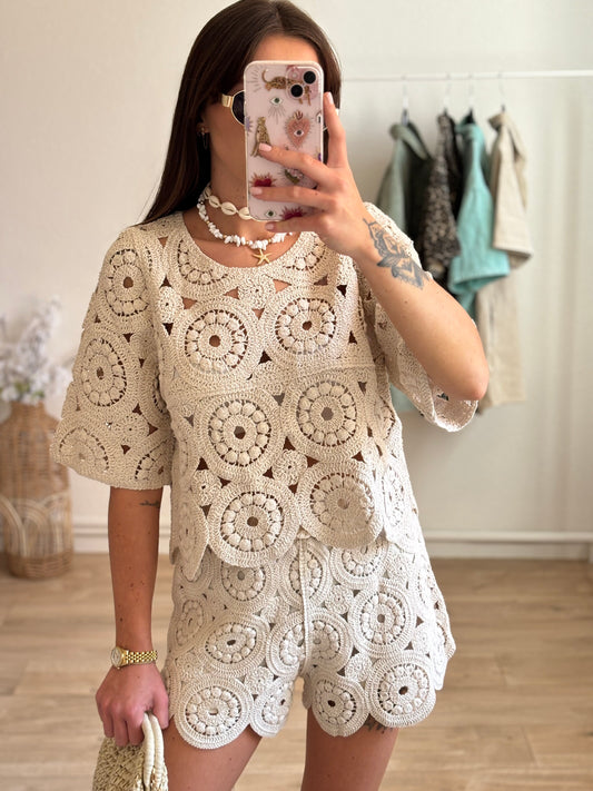 Ensemble en crochet GIGI