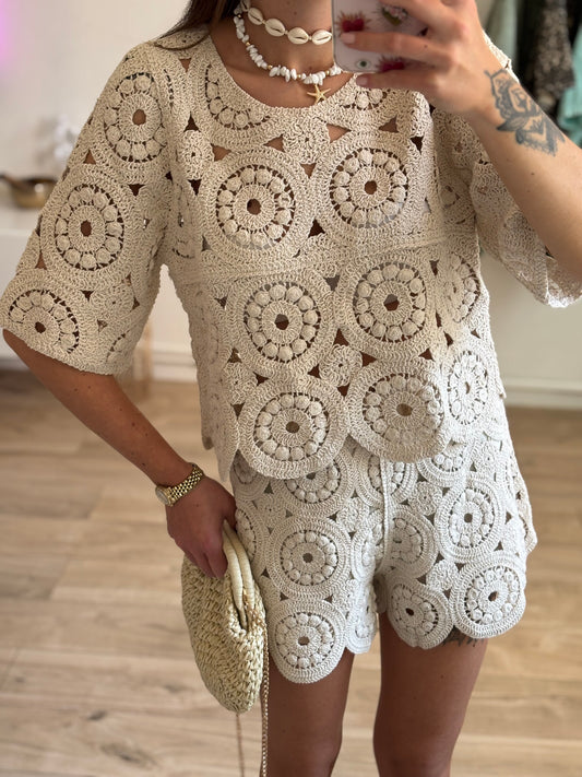 Ensemble en crochet GIGI