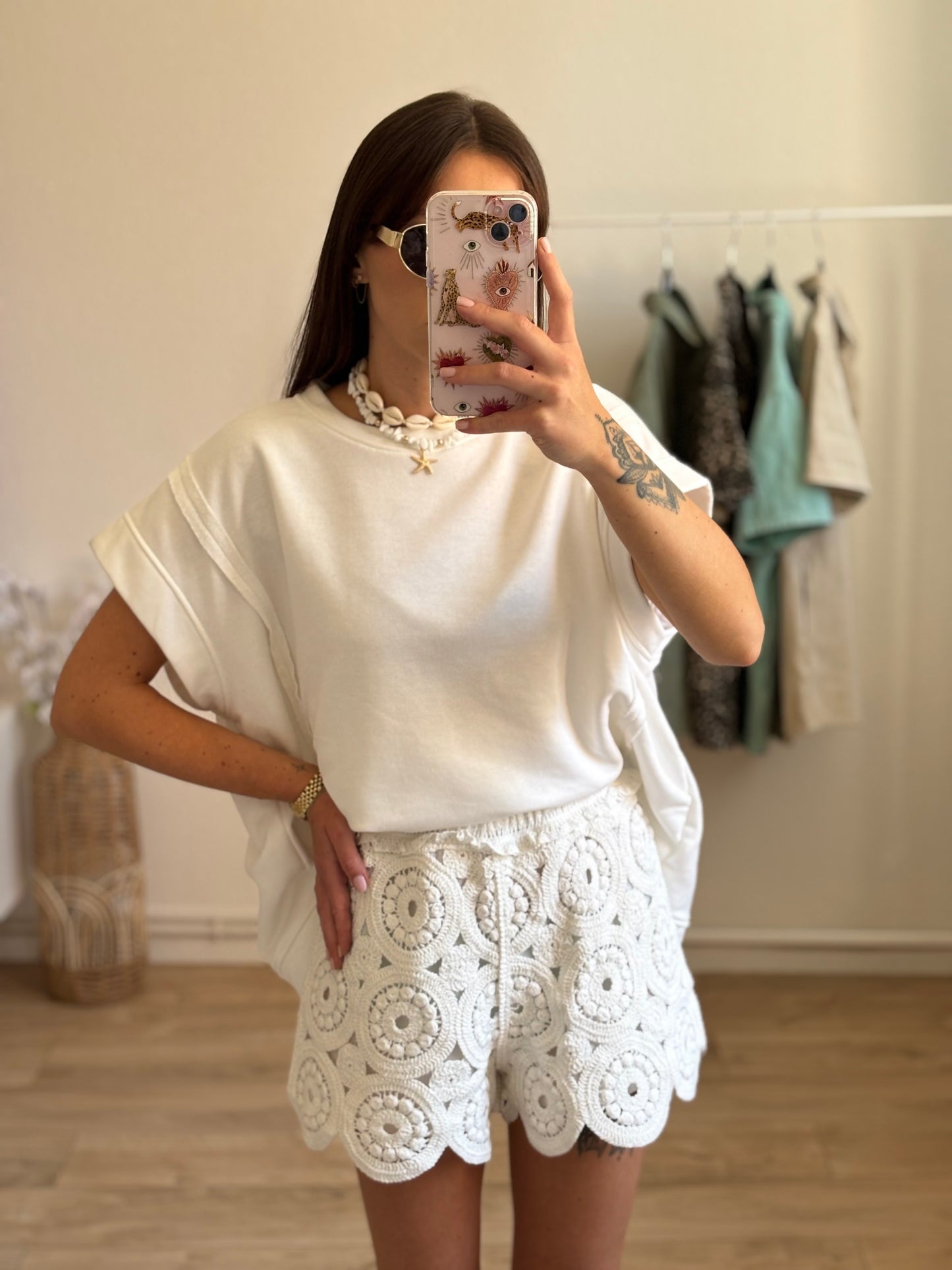 T-shirt ESMEE blanc